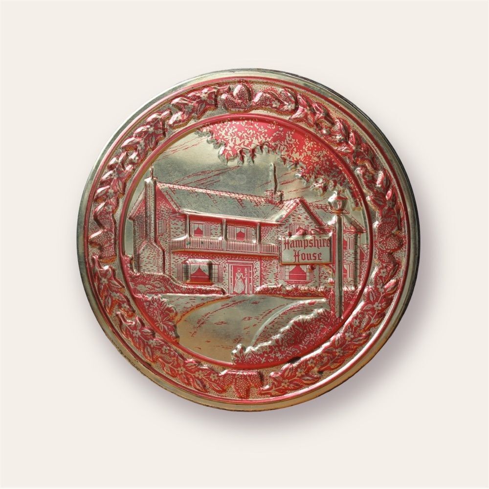 Vintage 1960s **Embossed Collectible Tin**